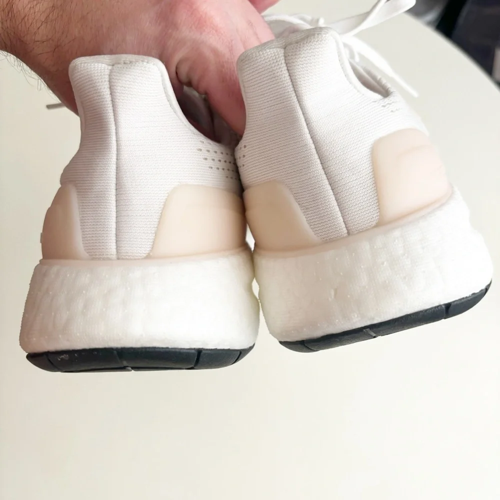Adidas Women’s Pureboost 23 Running Shoes Size 10.5 White Pink - Picture 6 of 12